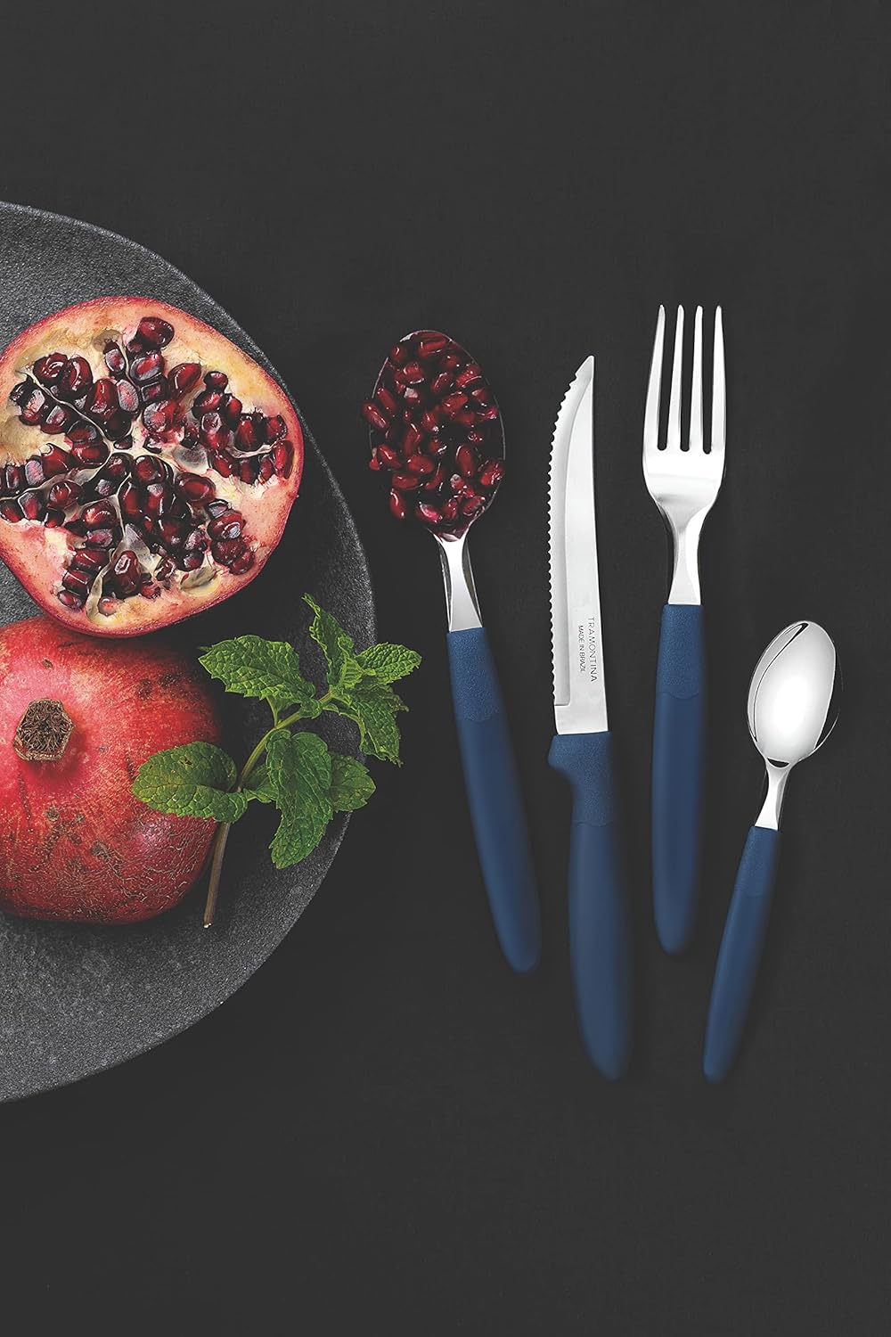 Faqueiro 24 Peças Tramontina Ipanema Azul