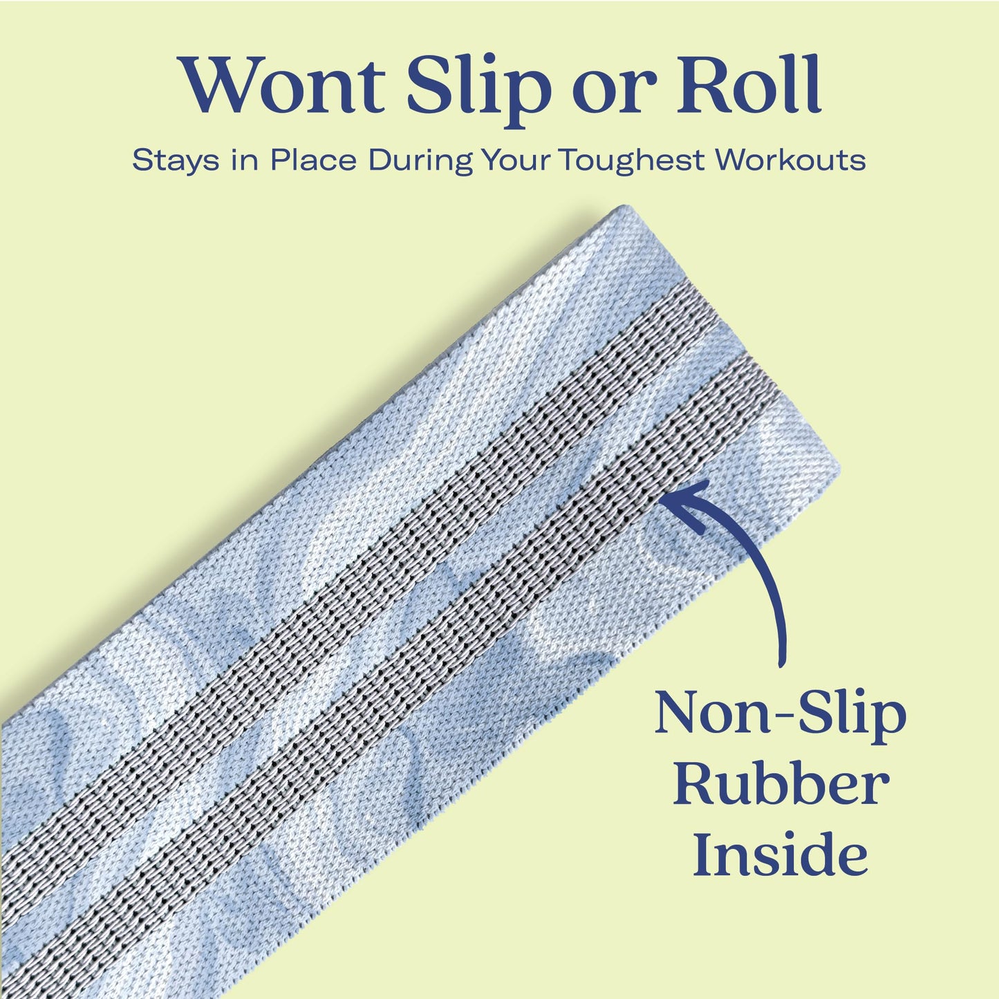 ALTA Booty Bands for Women - Premium Non-Slip Fabric Resistance Bands for Working Out - Cloth Resistance for Legs, Fabric Exercise Leg Straps for Working Out Women, Looped Hip Loop Set