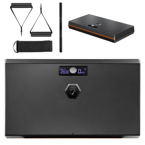 Squatz Smart Home Gym – 100+ Exercises, 100LB Digital Resistance, Replaces Full Gym, No Installation, 2 Modes, App with Training Workouts – All-in-One Fitness System for Full Body Training