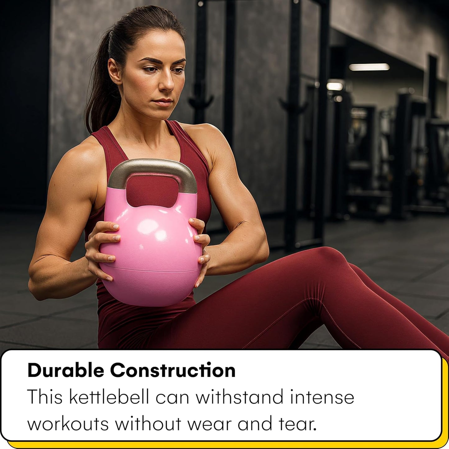 Adjustable Kettlebell Set 26-70 lb - Strength Training with Secure Lock & Durable Steel