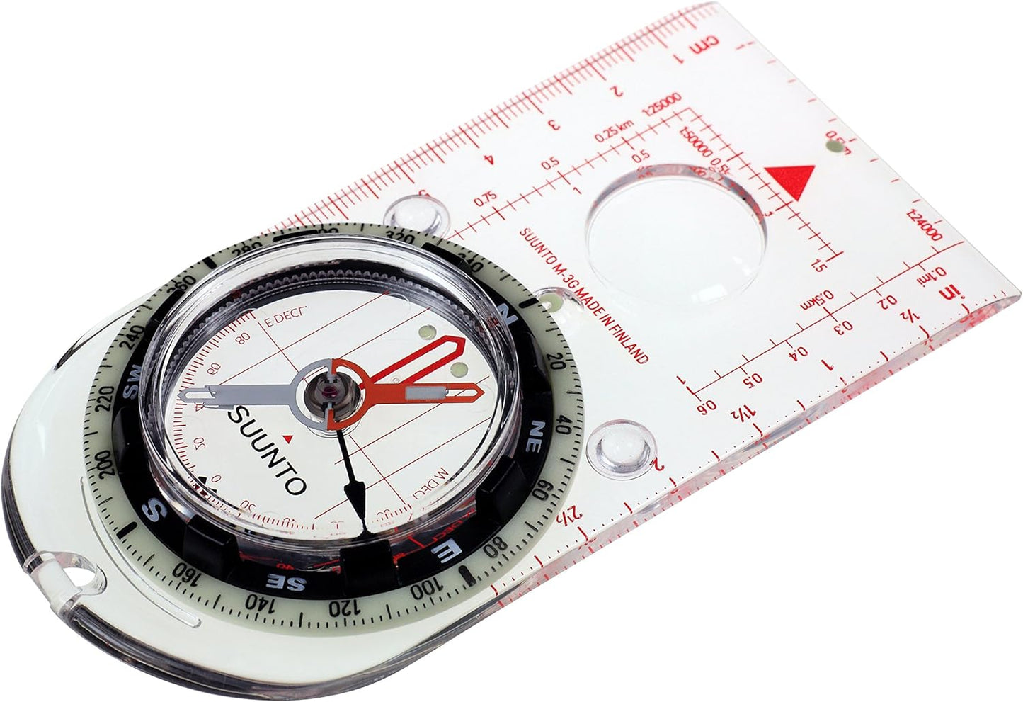 Suunto White Compass - Precision Navigation Tool for Outdoor Adventures