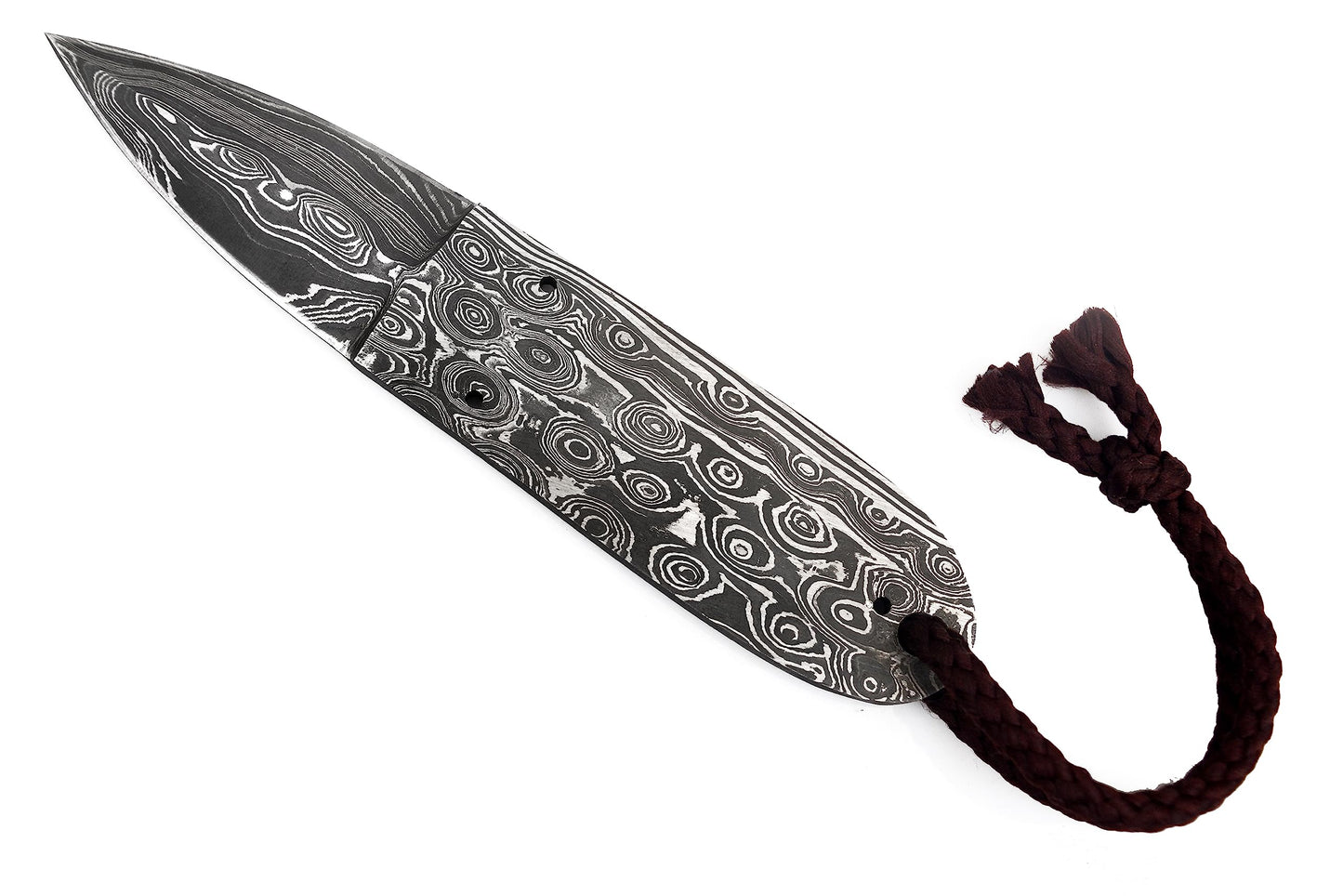 Hand forged Damascus Steel 6.3" Blank Blade Dagger Hunting & camping Knife, Damascus Blank Blade, Making Blade Damascus Fixed Blade Wholesale Price (ST1)