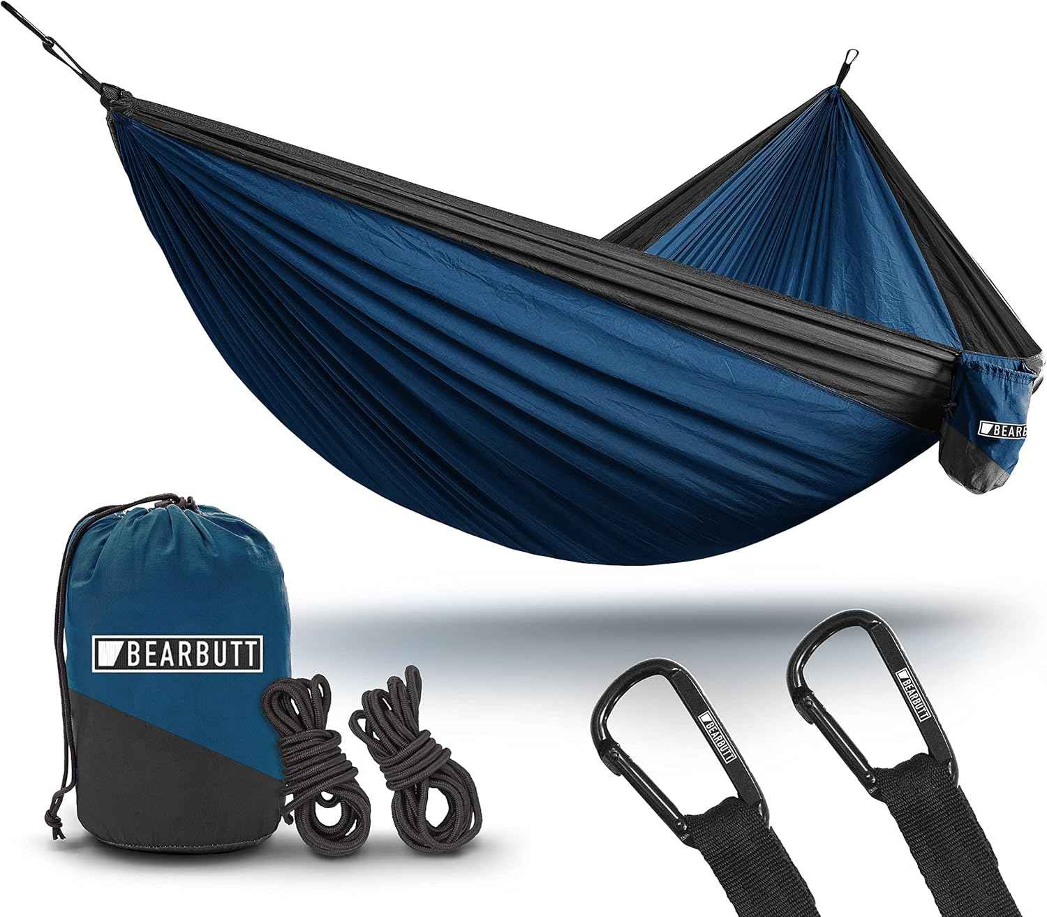 Premium Double Hammock with Tree Straps - Durable, Portable & Comfortable