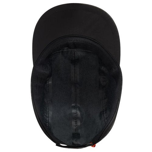 Mac in a Sac Ultralite Men's Running Cap - Highly Waterproof and Breathable - Reflective Detailing and Sun Protection - Jet Black