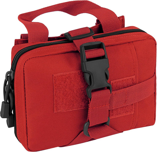 IronSeals Quick Detachable Tactical Molle Water Resistant Medical EMT Pouch, Military IFAK Pack First Aid Pouch, Rip-Away Medical First Aid Kit Pouch