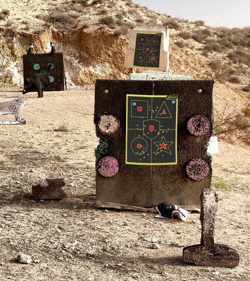 Splatter Shot - 12 x 18 inch - High Visible Impact, Shooting Practice Target, Accuracy for BB Guns, Rifles, or Pistols Range. Shot Reactive Upon Impact Indoor and Outdoor (25 Pack)