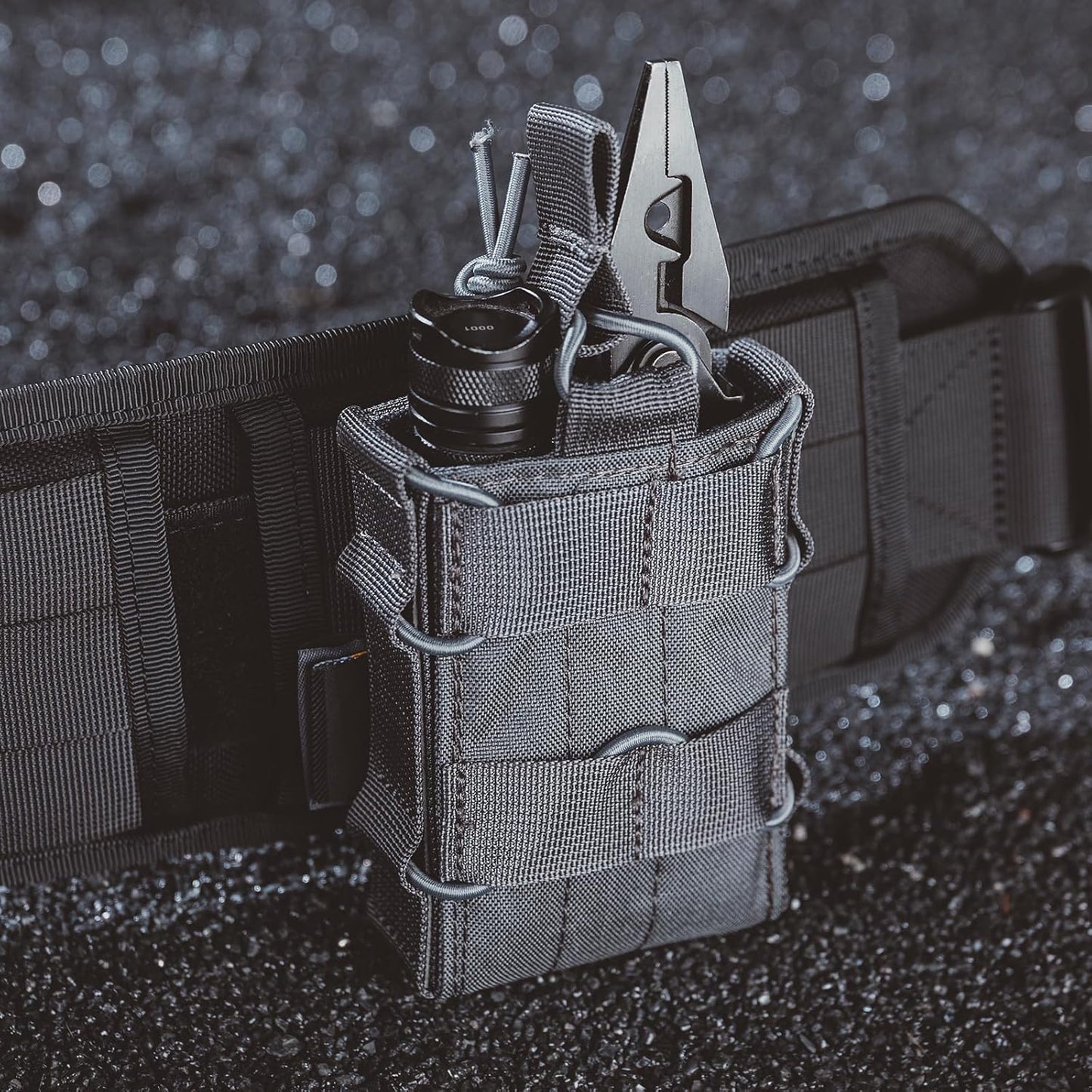 EXCELLENT ELITE SPANKER Tactical Molle Single/Double Open-Top Mag Pouch for M4 M14 M16 AR15 G36 Magazine