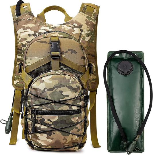 G4Free Hydration Pack Sports Runner Hydration Backpack with 3L Bladder for Running Hiking Cycling Biking