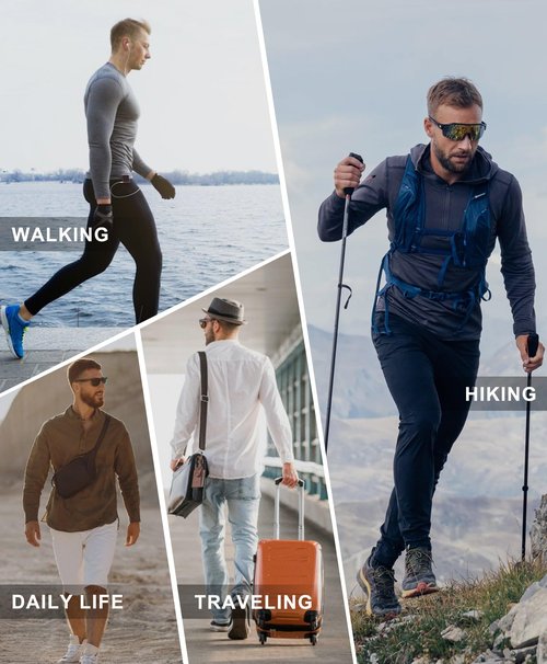 Little Donkey Andy Men's Long Sleeve Golf Sun Shirts UPF 50+ Lightweight Quick Dry 1/4 Zip Up Fishing Running Outdoor Pullover (Seal Brown XL)