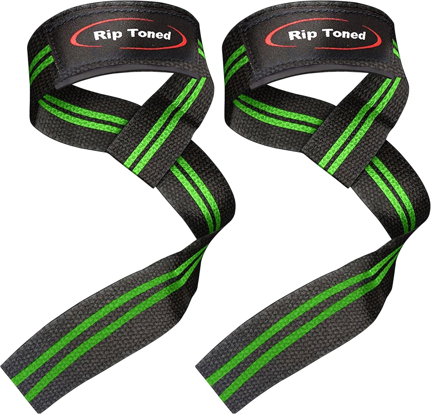 Rip Toned Performance Wrist Straps For Weightlifting - 23" Weight Lifting Straps for Men, Women (Padded) - Cotton Gym Wrist Wraps for Deadlift, Strength Training, Powerlifting, Bodybuilding