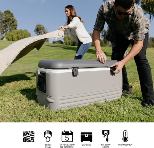 Igloo Coolers, Insulated Portable Hard Shell Ice Chest Cooler