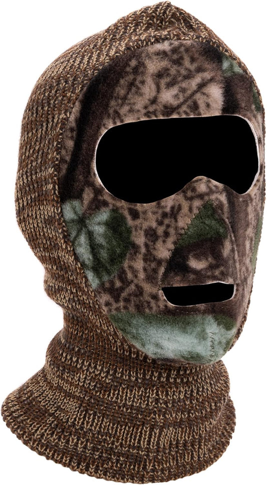 Men's Reversible Camo Facemask