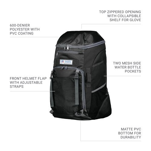 Russell Athletic Diamond Gear Backpack Black OS