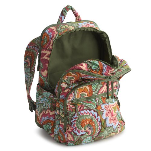 Vera Bradley Featherweight XL Bancroft Backpack, Leaf Me Not Paisley