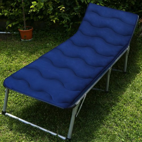 Quilted Foam Cot Mattress Pad, 30"x75" Breathable & Comfortable, Non-Slip Camping Cot Mattress Topper for Camp Cot/Rv Bunk/Narrow Twin Beds
