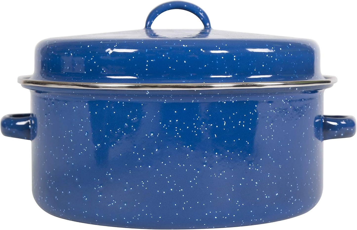 Stansport Enamel Cook Pot - Durable Camping Cookware for Outdoor Cooking