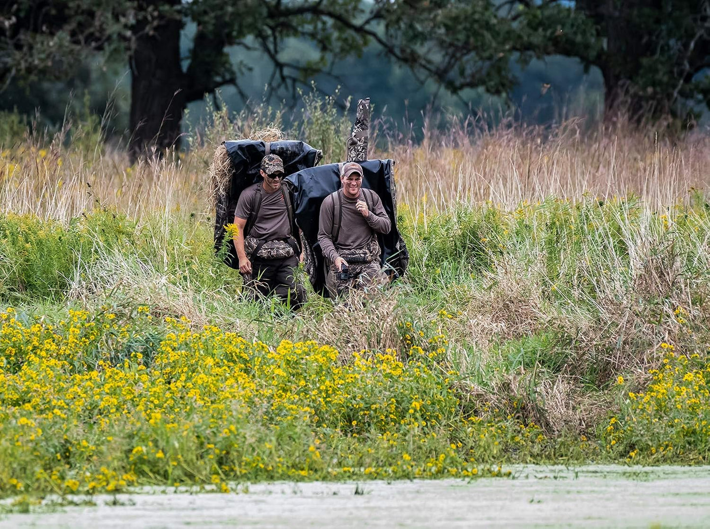 ALPS OutdoorZ Legend Layout Blind - Hunting Blind, Zero-Gravity Chair Design, Waterproof Floor, Mesh Face Screen, Rear Zippered Door, and Backpack Carry Straps with Optional Snow Cover Accessory