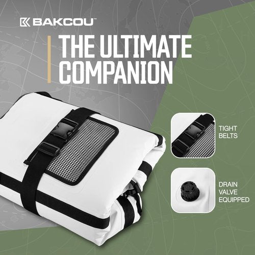 Bakcou - Insulated Game or Gear Bag - Harvest Hauler for eBike Trailer - Keeps Game Fresh, Compact and Portable - Waterproof Cooler Bag - 48 Inch