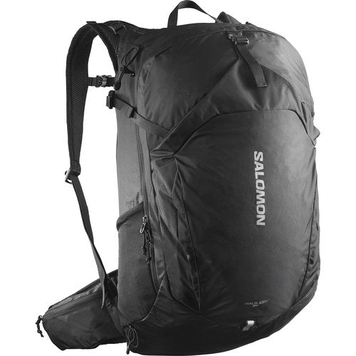 Salomon Unisex Trailblazer 30, Hiking & Trekking Backpack, 30-Liter - BLACK/ALLOY - NS