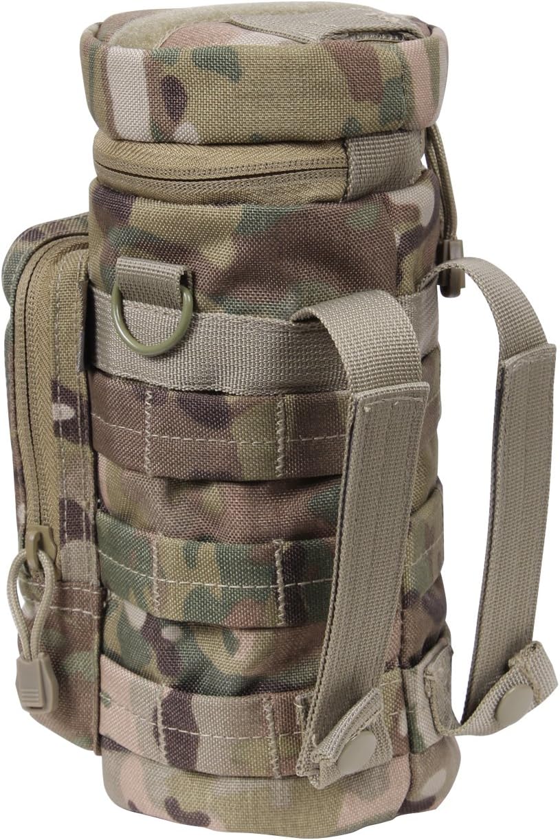 Molle Water Bottle Pouch - Rothco Tactical Hydration Carrier for Outdoor Adventures