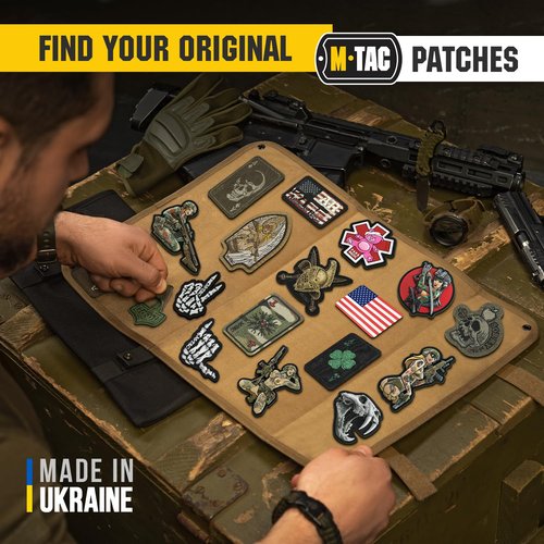 M-Tac Morale Patch Tactical Girl - PVC Tactical Military Patch with Hook Fastener Backing - Patches for Vest, Backpacks, Hats (Girl Panther)
