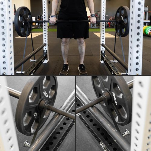 Heavy Short Power Resistance Bands by Elite Athletics Set of 3, Deadlift Band, Glute Activation, Booty Exercise, Hip Band and Dynamic Warm Up Plus Carry Bag