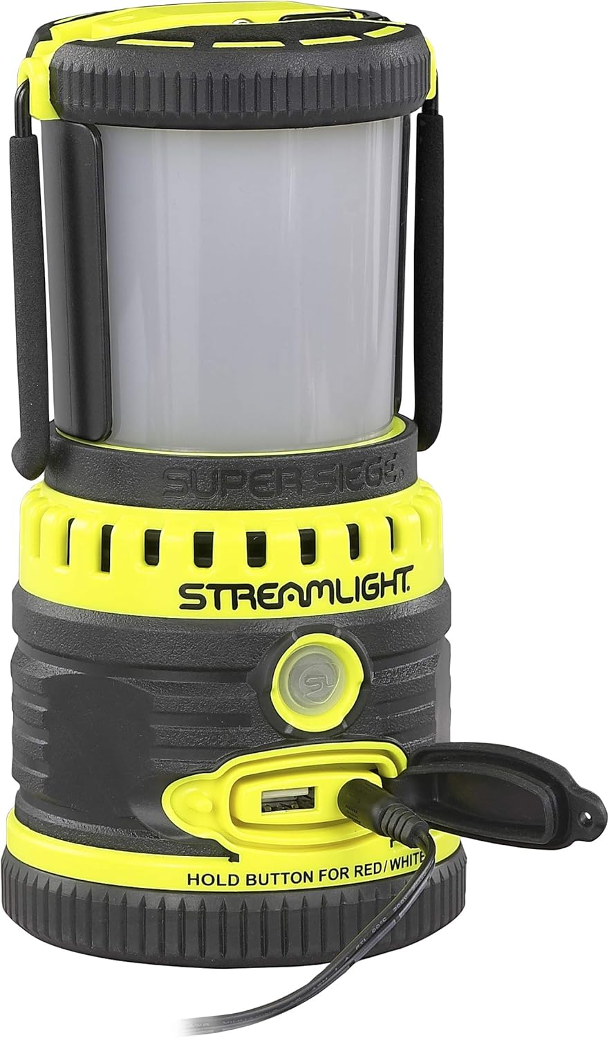 Streamlight 44931 Siege 540-Lumen Compact D Alkaline Outdoor Hand Lantern/Flashlight Combo, Coyote