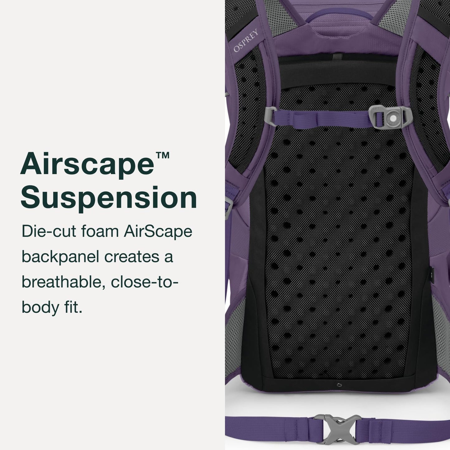 Osprey Skimmer 20L Women's Hiking Backpack with Hydraulics Reservoir, Purpurite Purple