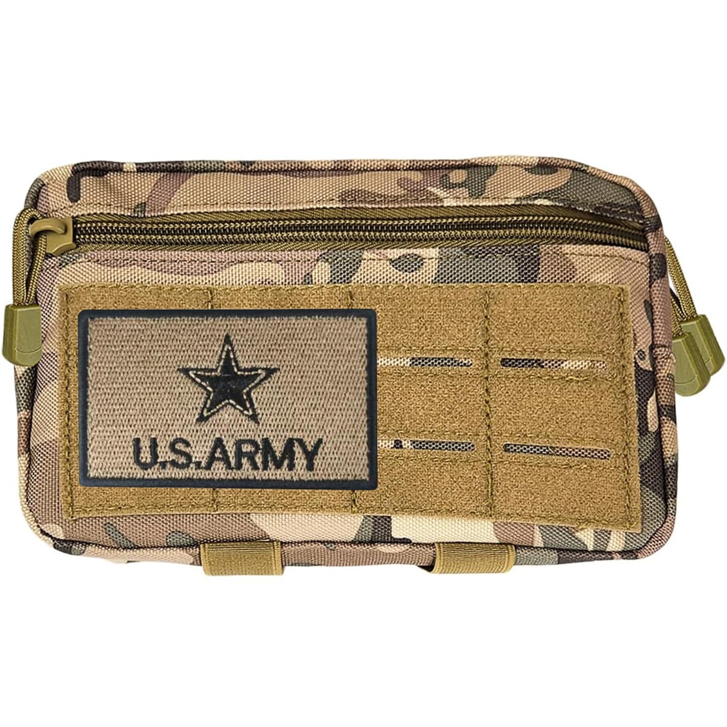 GearHill Tactical Admin Pouch, Molle Utility Pouch, Premium Quality Nylon 1000d Materials Tactical Vest Pouch, Multi-Purpose EDC Pouch Organizer (Camaflouge)