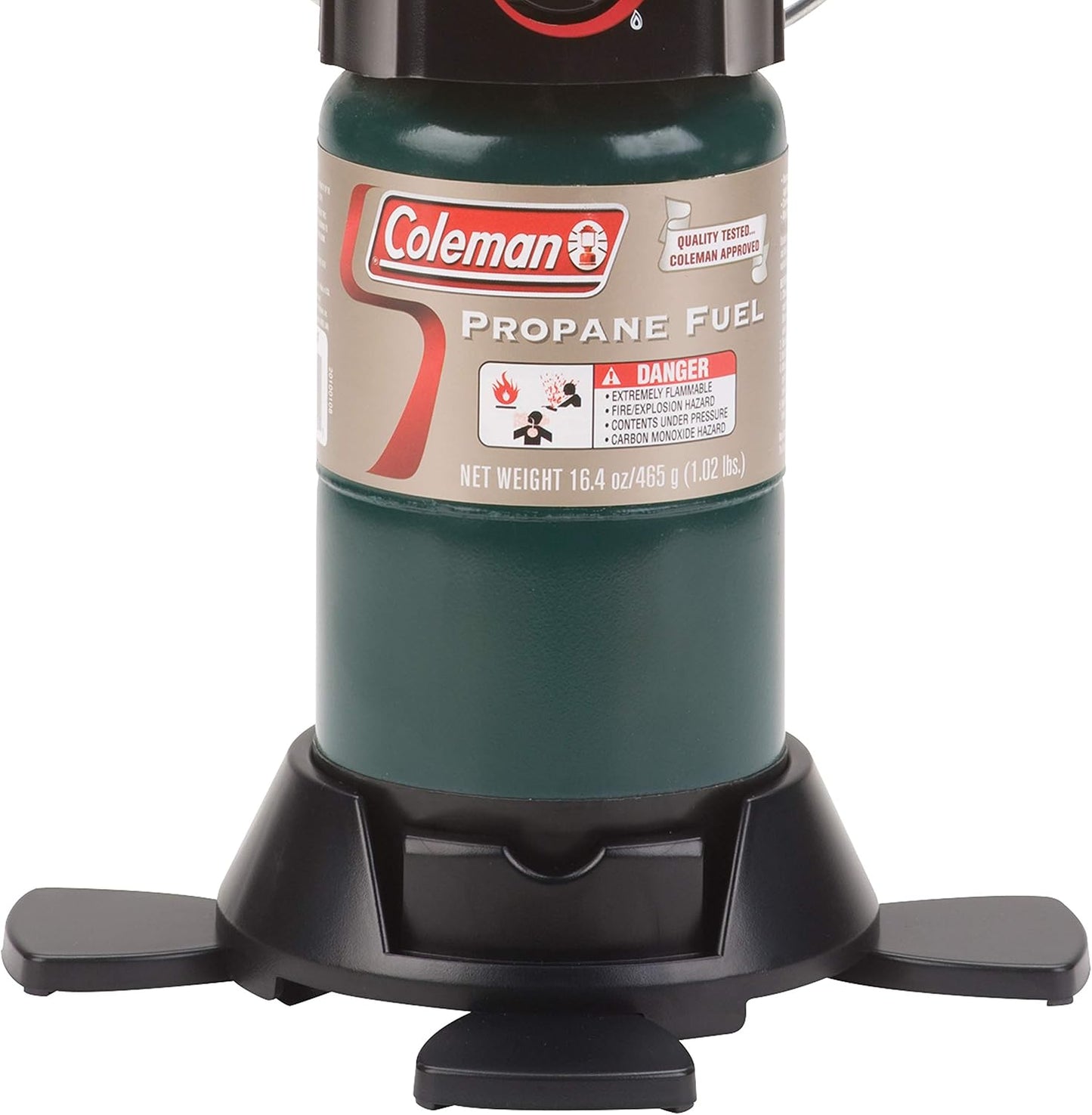 Coleman 1000L Deluxe Propane Lantern, Gas Lamp with Adjustable Brightness, Pressure Control, Carry Handle & Mantles Included, Great for Camping, Hunting, Power Outage & More