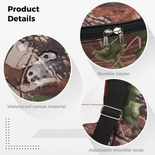 yeesport Soft Crossbow Case, Soft Carry Bow Bag Case with Backpack Strap, Universal Fit Adjustable T Shape Crossbow Bag for Hunting Target Practice (28'' x 9''x35'')