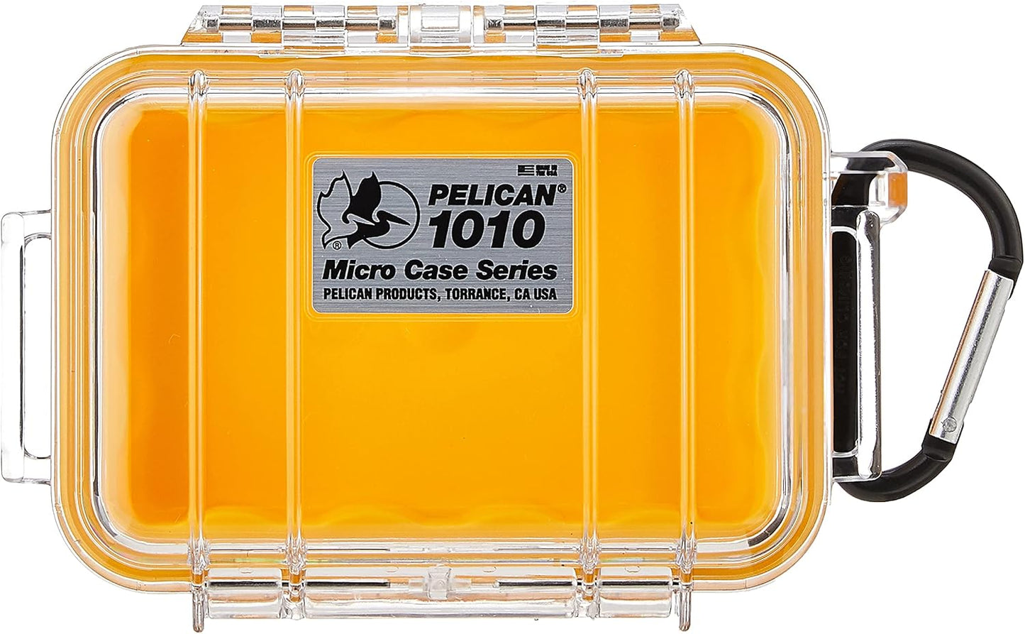 Pelican 1020 Micro Case (Black/Clear)