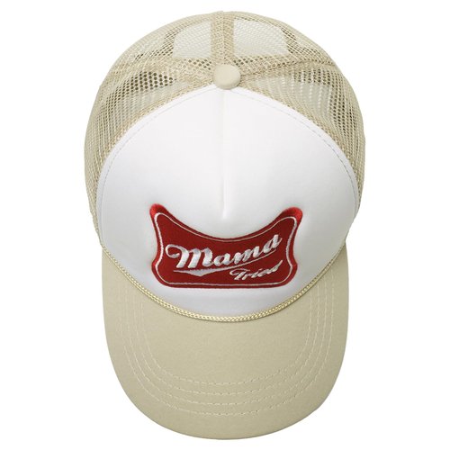 Embroidered Patch Trucker Cap Mama Tried Hat Mesh Beach Hat for Ladies and Men Summer Funny Party Hats Novelty Baseball Cap