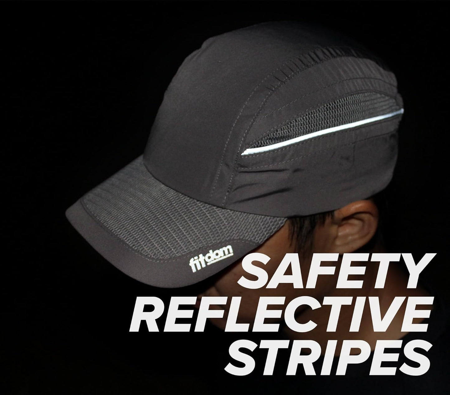 Fitdom Lightweight All Sports Cap Perfect Hat for Running, Hiking, Tennis, Golf