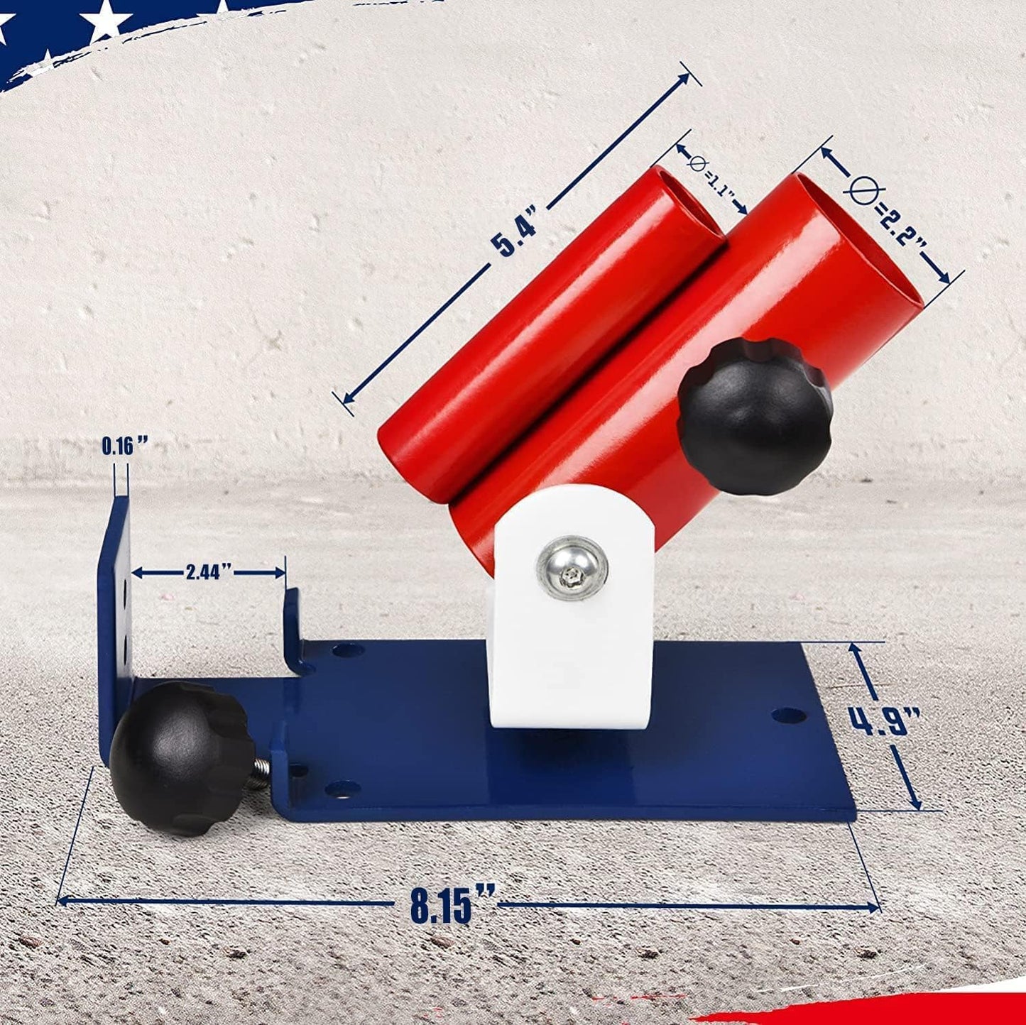 Yes4All T-Bar Row Platform with 360° Swivel – Fits 1” & 2” Olympic Bars – Easy Install