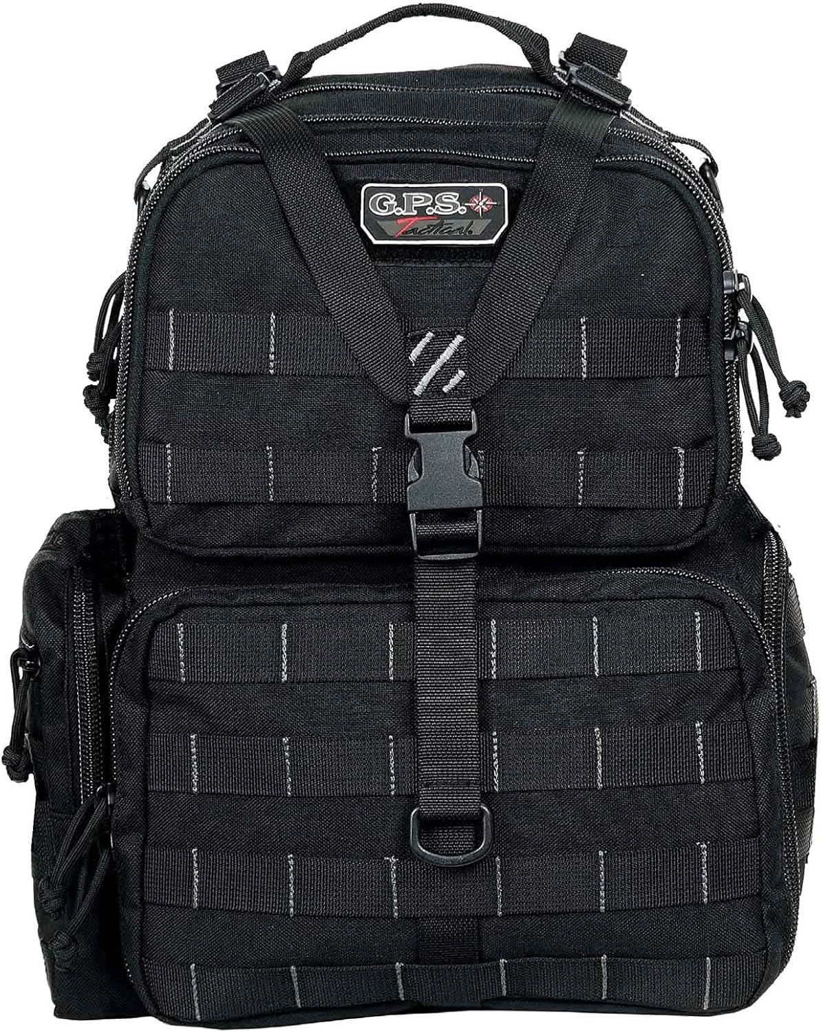 G.P.S. Tactical Range Backpack, Black, Large