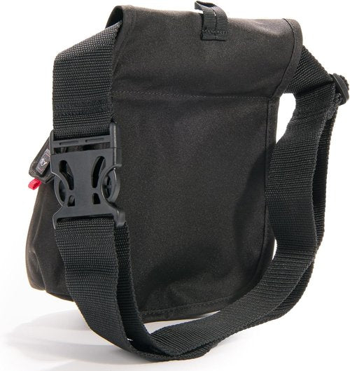 Deluxe Double Shell Pouch - Rugged Shooting Range Bag with Adjustable Belt