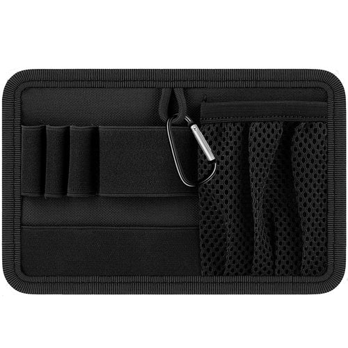 bvya Tactical Bag Insert Modular Panel Organizer Utility Admin Pouch Hook Fasteners for Gadgets