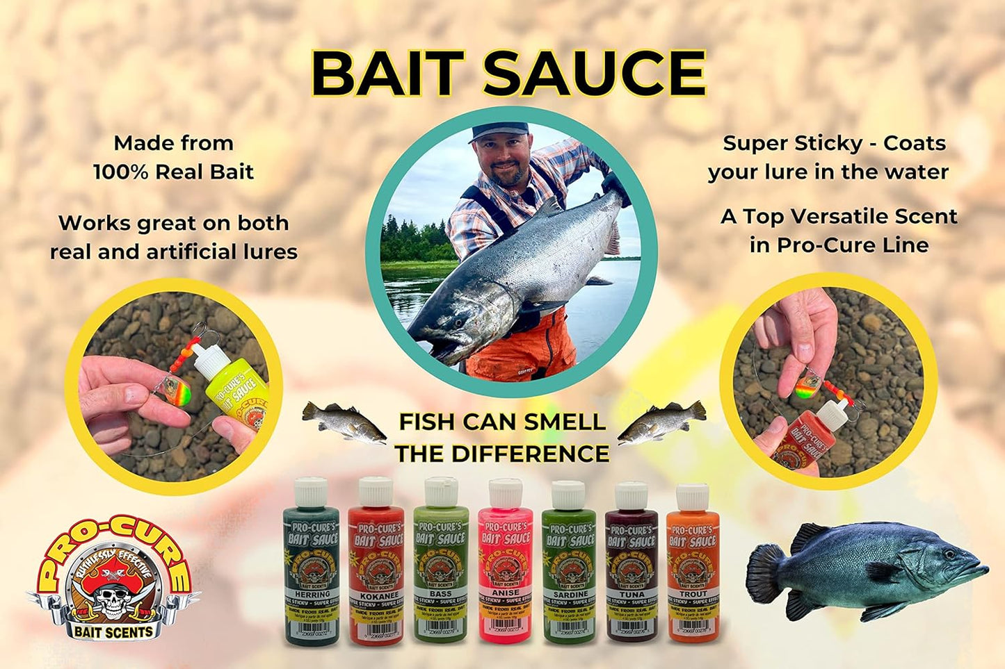 Pro-Cure Herring Bait Sauce, 4 Ounce