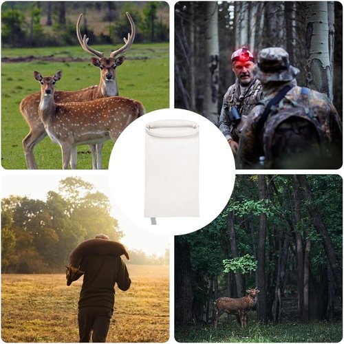 Sphere360 Reusable Hunting Meat Bags with Reflective Strips - Breathable Heavy Duty Elk Hunting Meat Bags for Elk, Caribou, Deer, and Moose(4 x 48-Inch,1 x 28-Inch)