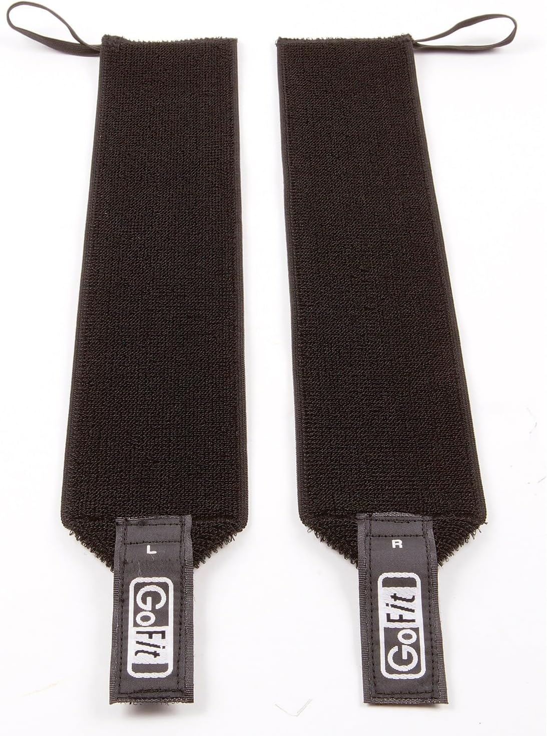 GoFit Elastic Wrist Support Wraps - Adjustable,Black,GF-EWS