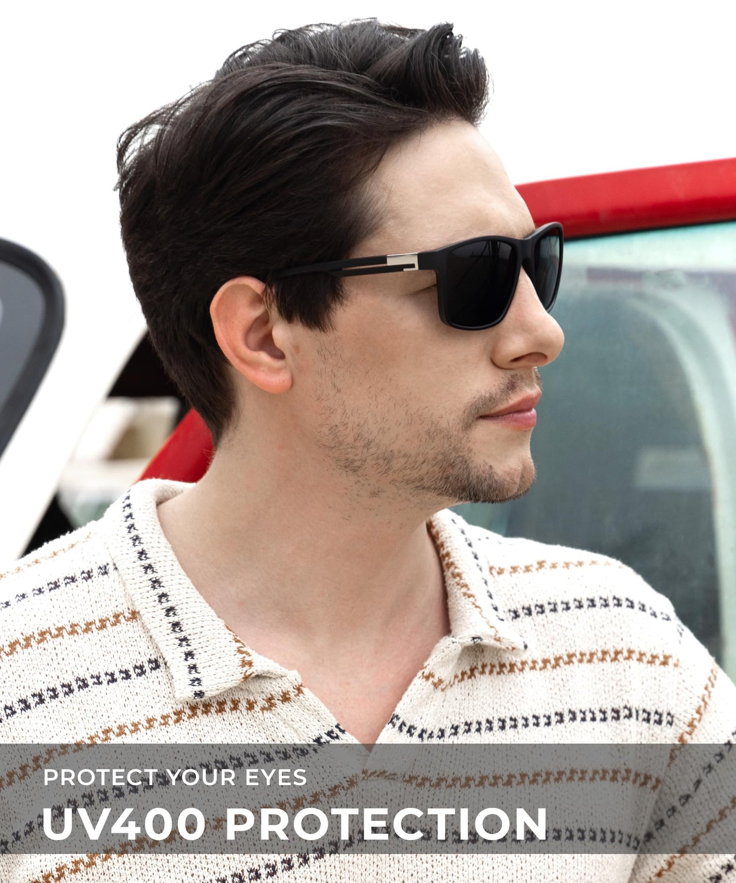 KALIYADI Polarized Sunglasses Men Mens-Sunglasses: Unisex Polarized Sun Glasses Lightweight Driving Fishing UV Protection