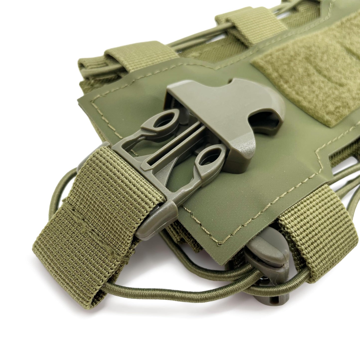 Jaegvida Tactical Water Bottle Pouch Molle Water Bottle Holder for Outdoor Travel, Hiking, Climbing (Army Green)