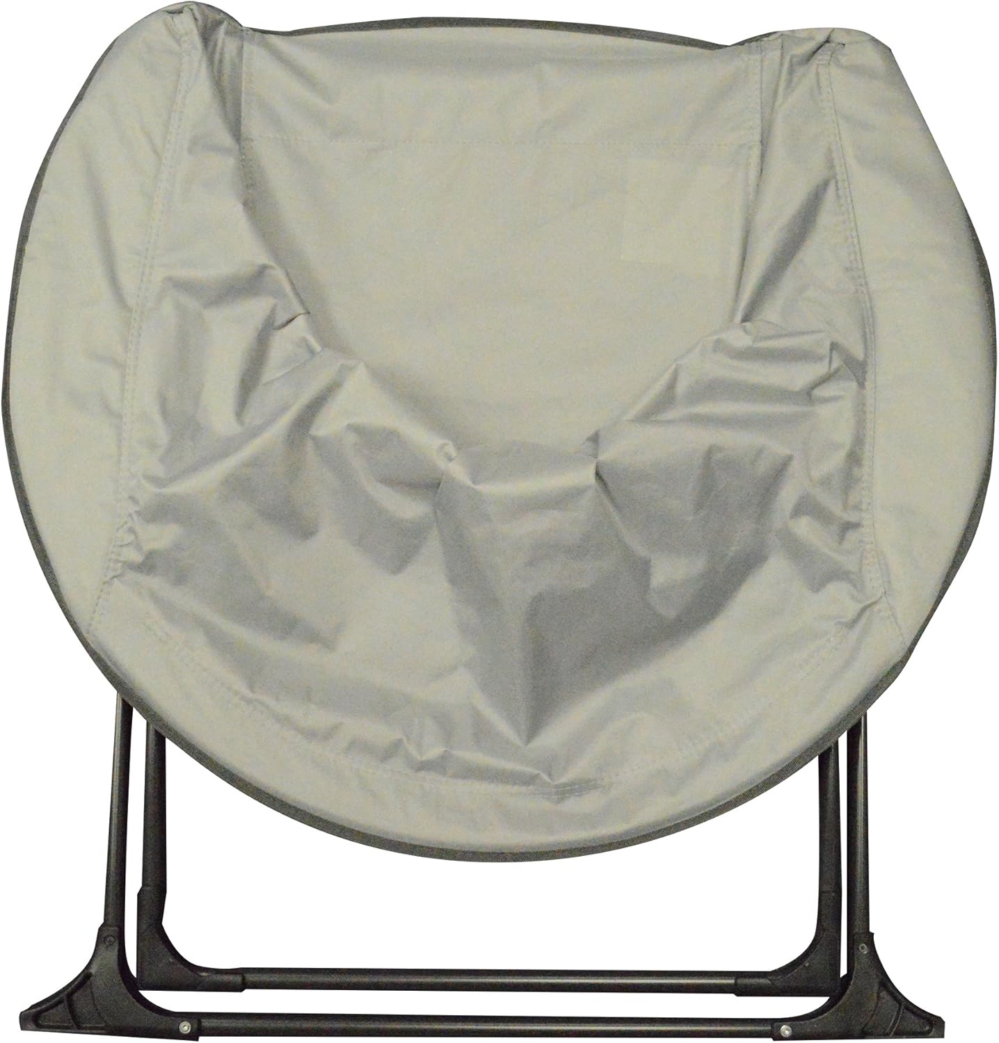 Impact Canopy Luna Lightweight Portable Folding Dorm Chair, Gray