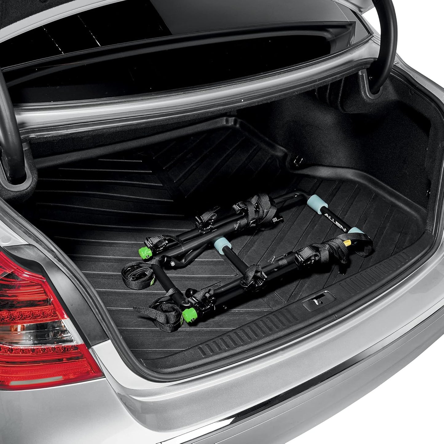 Allen Sports Deluxe 2-Bike Trunk Mount Rack, Model 102DN-R, Black