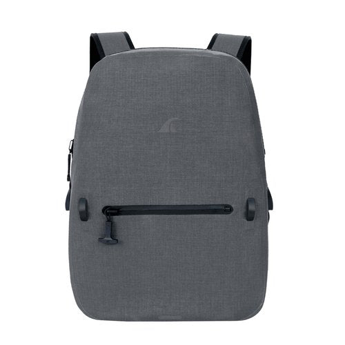 Breakwater Supply™ Fogland Lite CORDURA Small Waterproof IP68 Submersible Backpack | Laptop Sleeve & Airtight Zippers for Outdoors, Kayaking, Hiking, Cycling, Unisex TPU Dry Bag (Goshen Gray, 15L)