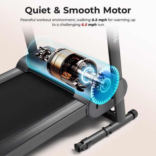 Sunny Health & Fitness Smart Foldable Exercise Running Walking Treadmill, Easy Assembly, LCD Performance Monitor, Device Holder, and SunnyFit® App Enhanced Bluetooth Connectivity - SF-T7610SMART