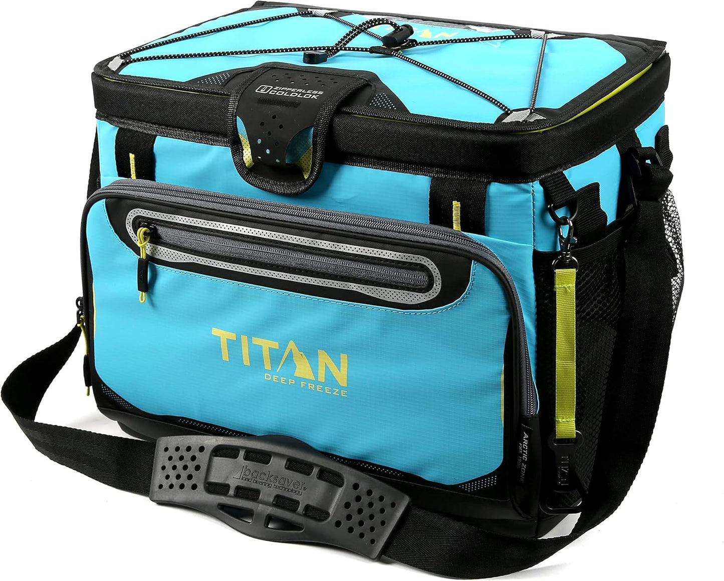Titan by Arctic Zone 30 Can Zipperless Soft Cooler with HardBody Liner
