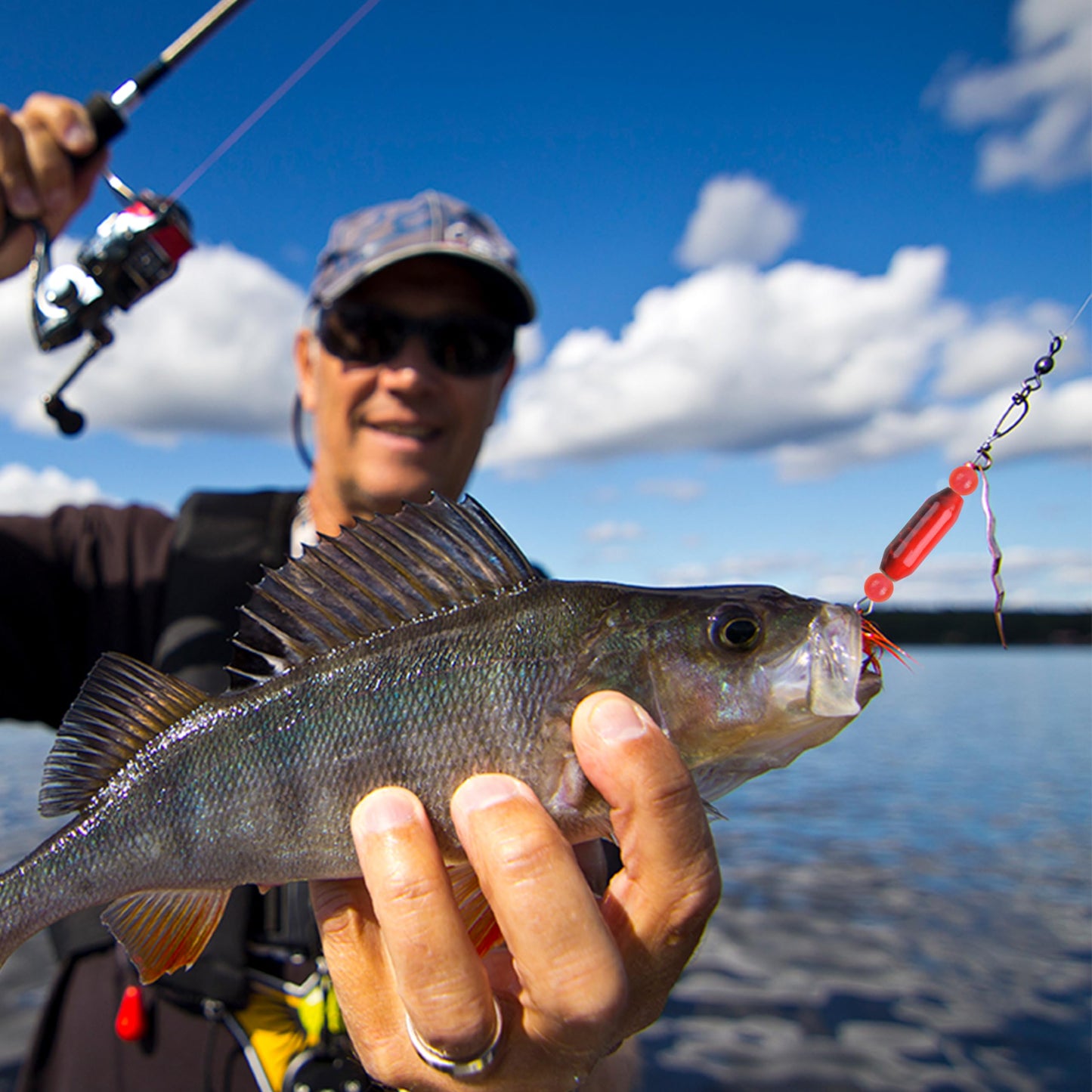 Fishing Lure Bodies Kit, 60PCS Sinker Weights Brass Painted Spinner Body Beads Bullet Slip Sinker DIY Inline Bait Making Supplies Parts