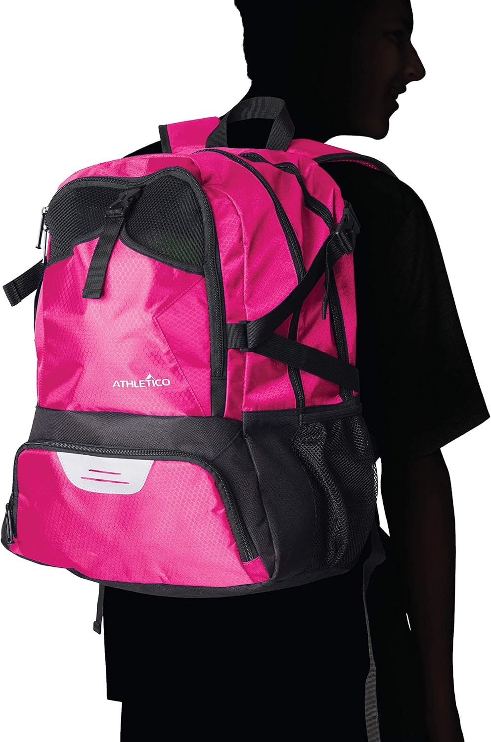 Athletico National Soccer Bag - Backpack for Soccer, Basketball & Football Includes Separate Cleat and Ball Holder